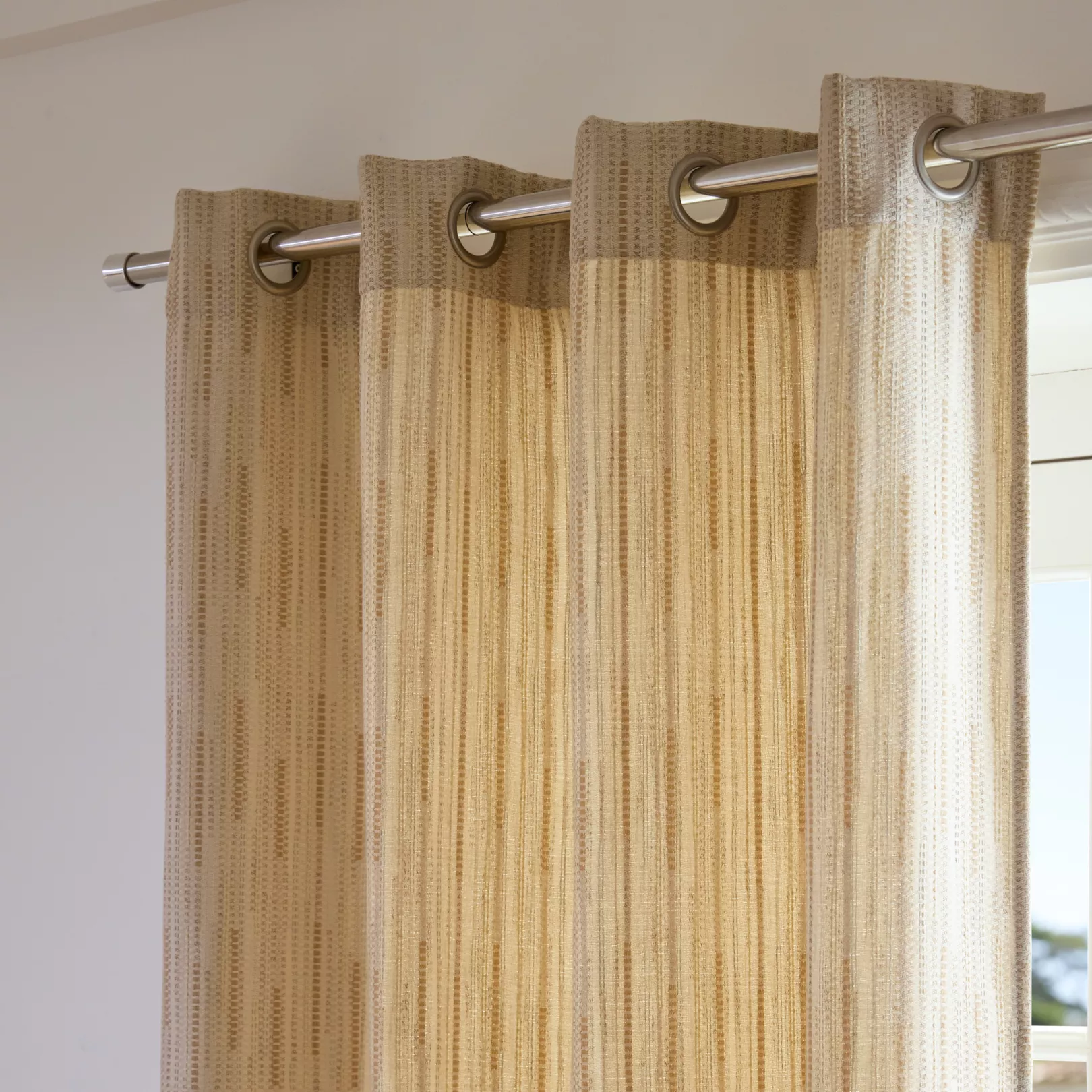 Rideau Celeste Rayures Beige